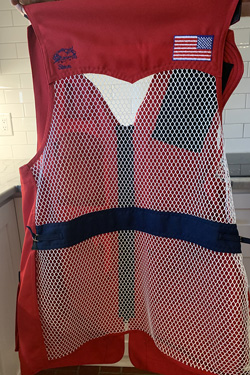 Red White and Blue Vest